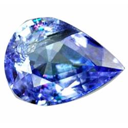 0.67ct Pear Shape Violet Blue Tanzanite Gem (GEM-19148)