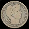 1912D Barber Half Better Grade (COI-8008)