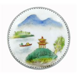 Chinese Vintage Kamasutra Covered Small Bowl (ANT-1012)