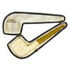 Image 2 : Antique Bock Meerschaum Pipe w/ Case (ANT-1055)