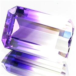 13.23ct Emerald Cut Purple Bi-Color Ametrine  (GEM-20003)