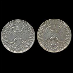 1964D Germany 1 Mark Hi Grade RARE (COI-8164)