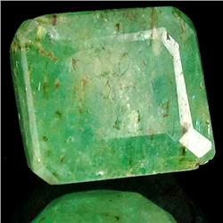 8.03ct Green Emerald Appraised $18k (GEM-27662)