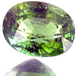 7.22ct Golden Green Tourmaline Appraised $23k (GEM-27092)