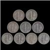 Image 2 : 1930P Mercury Dimes Better Grade Lot of 9 (COI-8466)