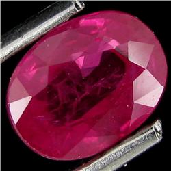 1.68ct Fine Oval Genuine Mogok Ruby  (GEM-19703)