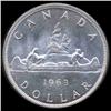 Image 2 : 1963 Canada $1 MS63 (COI-8297)