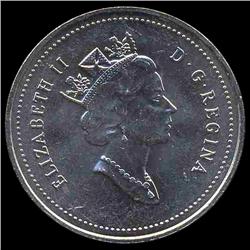 1995 Canada 5c Hi Grade GEM Unc (COI-7981)