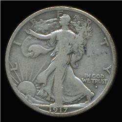 1917S Obverse Walking Liberty 50c High Grade (COI-6332)