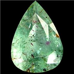 3.74ct Blue Green Paraiba Tourmaline Pear  (GEM-28175)