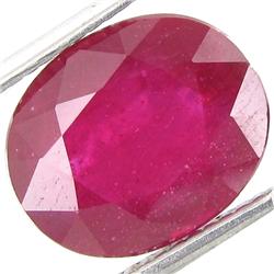 6.33ct Oval Red Ruby VS (GEM-19462)