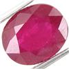Image 1 : 6.33ct Oval Red Ruby VS (GEM-19462)