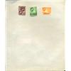 1940s Seychelles Hand Made Stamp Album Page 3pcs (STM-0237)