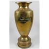 Image 1 : 1966 LARGE BRASS TRENCH ART TROPHY FROM VIETNAM WA