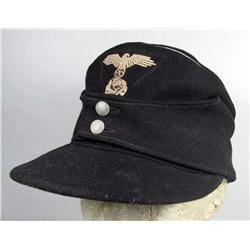 WW2 GERMAN NAZI CAP - Marked inside 58 Betr Dachau