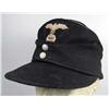 Image 1 : WW2 GERMAN NAZI CAP - Marked inside 58 Betr Dachau