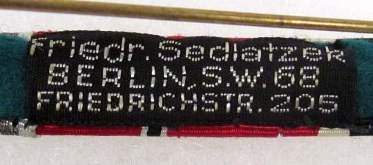 LOT OF 3 WW2 GERMAN NAZI RIBBON BARS