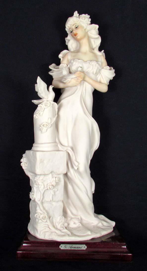 VINTAGE G. ARMANI FLORENCE FIGURINE Approx. 13"