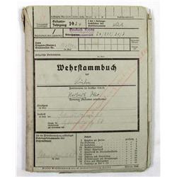 LOT OF WW2 GERMAN NAZI SOLDIER'S PAPERS - Partly p