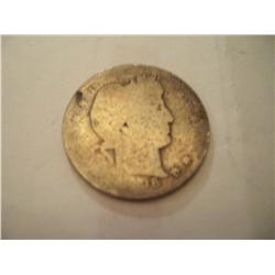 1896 Silver Barber Quarter