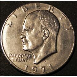 1971 Uncirculated Eisenhower Silver Dollar