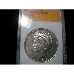 1925-P Silver Peace Dollar MS65