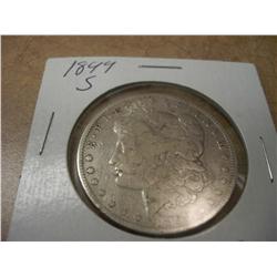 BETTER DATE 1899-S Silver Morgan Dollar