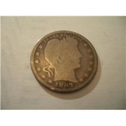 1897 Silver Barber Quarter