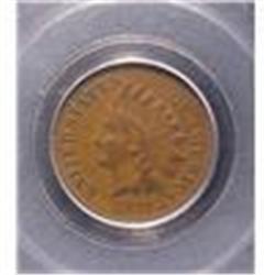 RARE 1877 PCGS VF20 Indian Head Penny