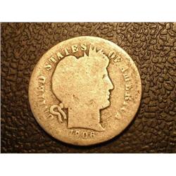 1906 Barber Dime