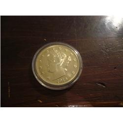 Large Size Copy of a V-Nickel