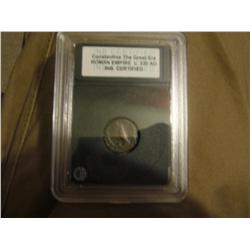 Constantine the Great Era Coin, c. 330 AD, Roman Empire INB Certified Coin