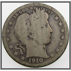 1910-D Barber Quarter
