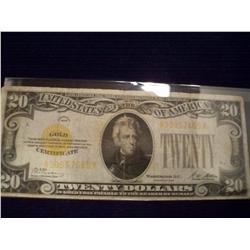 $20 Gold Certificate - A30957660A