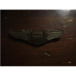 Sterling Wing Button