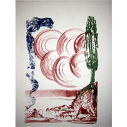 Dali - Colibri, 1973 "Atomo" Lithograph