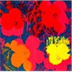 Ltd Edition Serigraph - Andy Warhol "Flower 3"