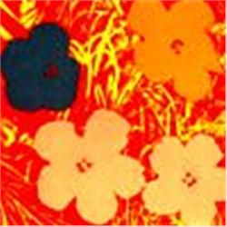 Ltd Edition Serigraph - Andy Warhol "Flower 6"