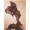 Outlaw (medium) Bronze Sculpture by Frederic Remington. 11.5"H x 9"L x 5"W