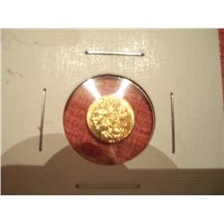 Aztec Miniature 22K Gold Coin