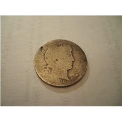 1906-O Silver Barber Quarter