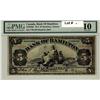 Image 1 : The Bank of Hamilton 1914 $5 #1791102, CH345-20-06 PMG VG10.