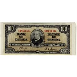 1937 $100 BC-27c #BJ4833037.  Note grades EF but looks better.