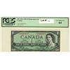 Image 1 : 1954 $1 mod.repl. BC-37bA *D/O 0483677 PCGS 64