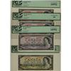 Image 1 : 1954 $10 BC-40b #EV6438829/830/831  & $20 BC-41b #BW3784306 PCGS Choice UNC64 PPQ.  Lot of 4 consecu