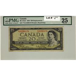 1954 $20 BC-41bA #*VE0206179, PCGS VF25.