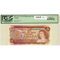 1974 $2 repl   BC47aA-i ABX 0333123 PCGS 63 PPQ