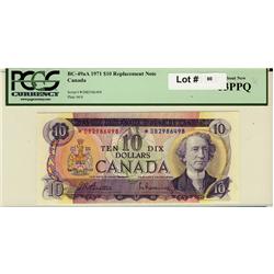 1971 $10 repl  BC49aA *DB 2986498 PCGS 53 PPQ