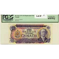 1971 $10 repl  BC49cA *VA 2490872 PCGS 45 PPQ