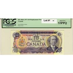 1971 $10 repl  (litho)  BC49dA EDX 3510056 PCGS 53 PPQ